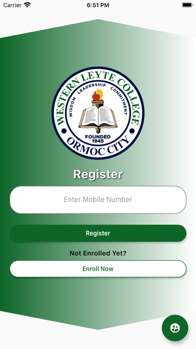 Western Leyte College of Ormoc Screenshot