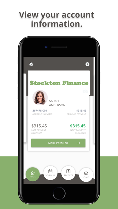 Stockton Finance Screenshot