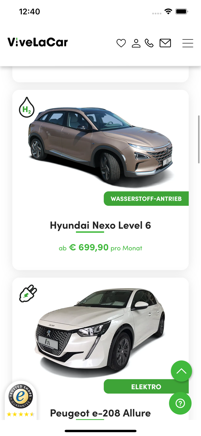 ViveLaCar Österreich Auto-Abo