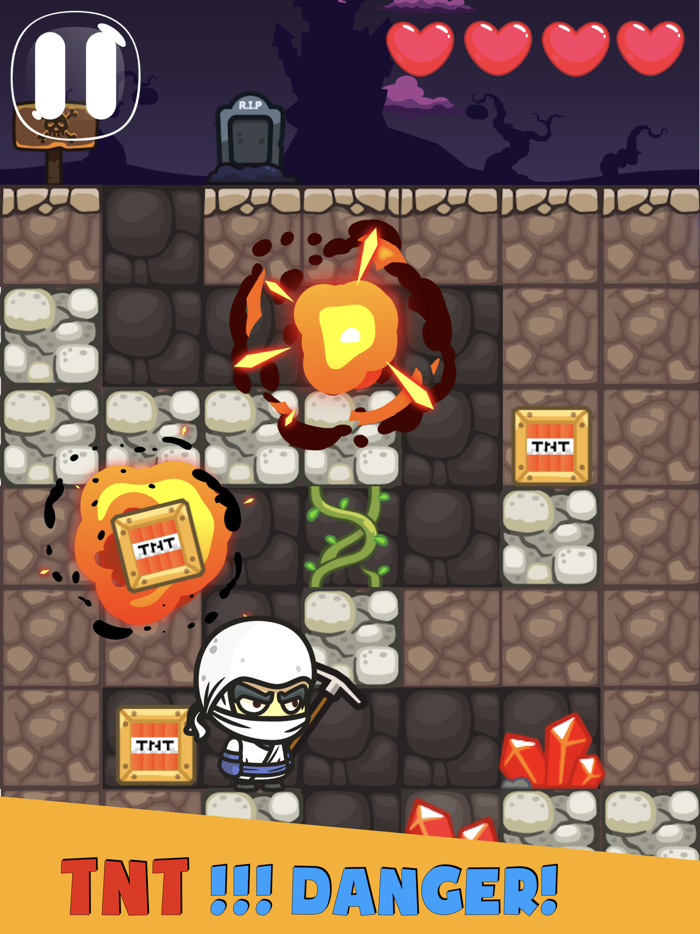 Dig Deeper - block miner