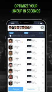 lineuphq for draftkings iphone screenshot 4