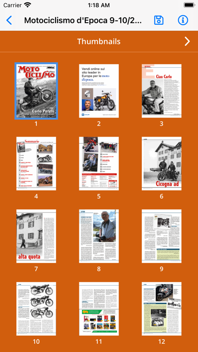 Motociclismo d'Epoca Screenshot