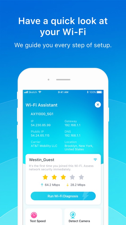 #1. Wi-Fi Toolkit (iOS) Ved: TP-Link Systems Inc.