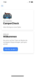 CamperCheck screenshot #1 for iPhone