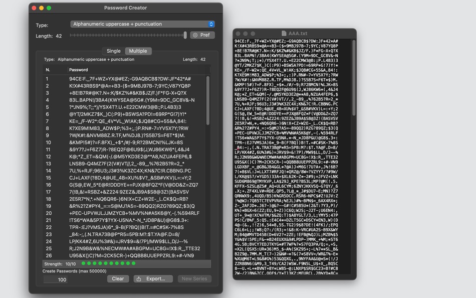 #3. Password Creator (macOS) 由: Roberto Panetta