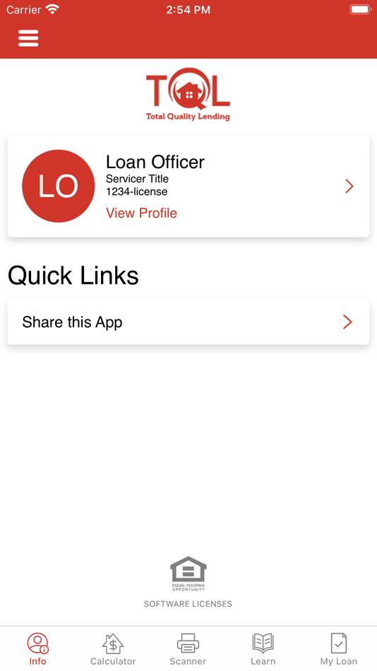 #1. Total Quality Lending (iOS) 由: Total Quality Financial, Inc.