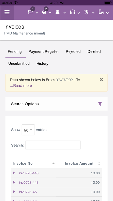 VendorCafe Screenshot