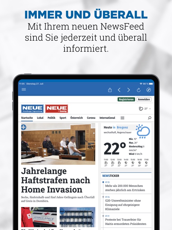 Screenshot #6 pour NEUE Vorarlberger Tageszeitung