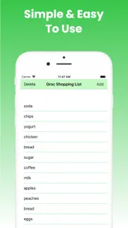 ez grocery list iq app iphone screenshot 1
