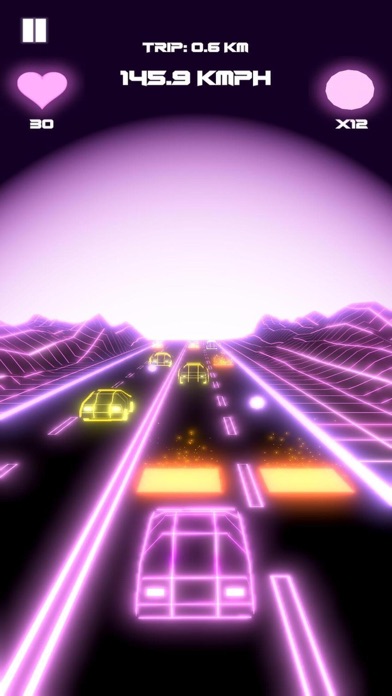 Neon Drive: Retro Days of 80s Screenshot