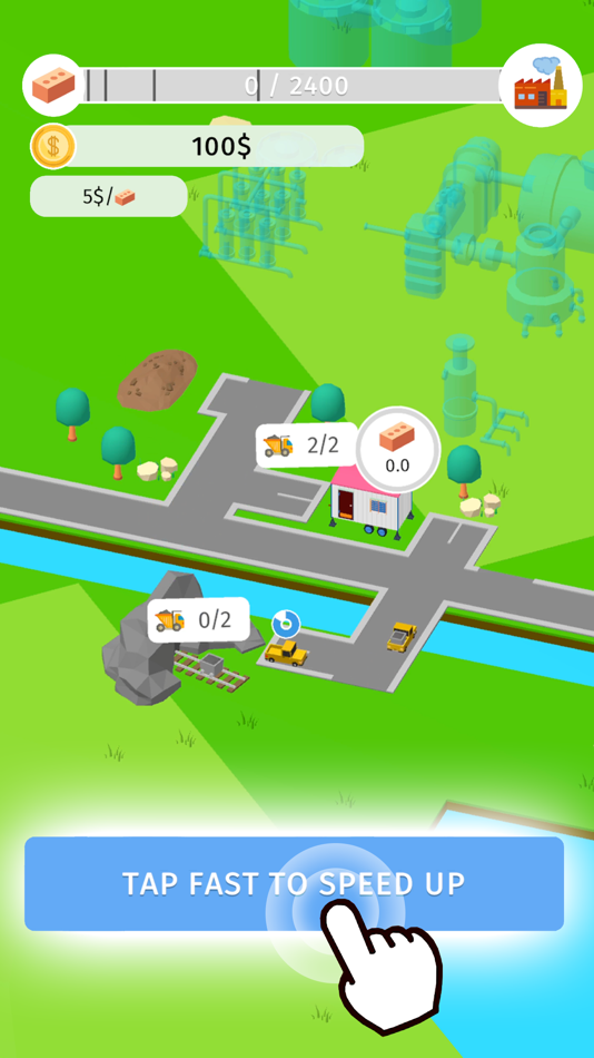 #7. Idle Factories Builder (iOS) By: AI Games FZ
