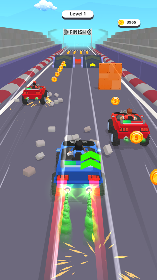 #3. Blob Drive (iOS) By: Izyplay Game Studio