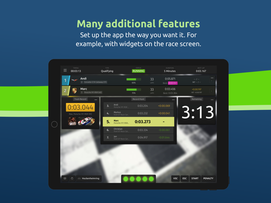 SmartRace for Carrera Digital iPad app afbeelding 6