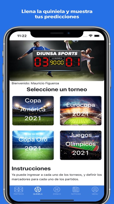 Diunsa Sports Screenshot