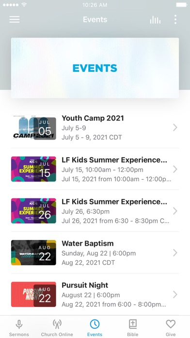 Life Fellowship Church Screenshot