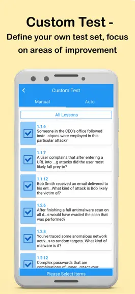 Game screenshot uCertifyPrep CompTIA Security+ apk