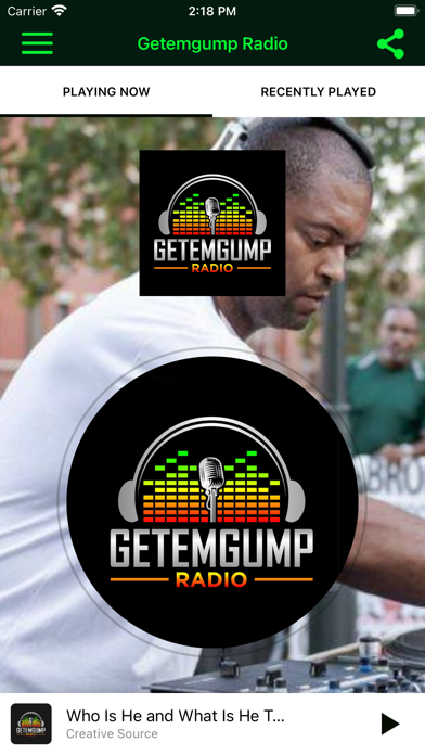 Getemgump Radio Screenshot