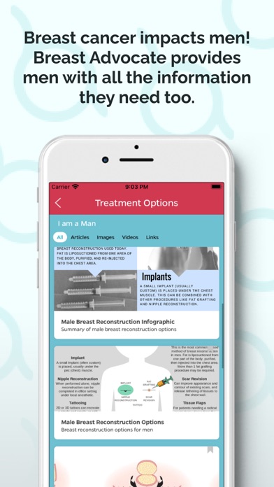 Breast Advocate Screenshot