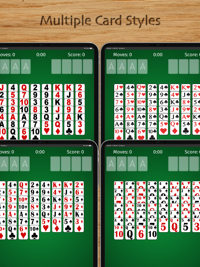 FreeCell  Solitaire Cards