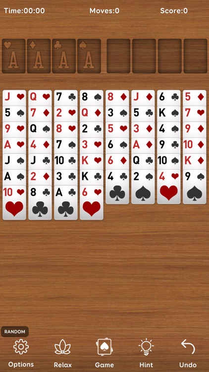 FreeCell Solitaire: Calm