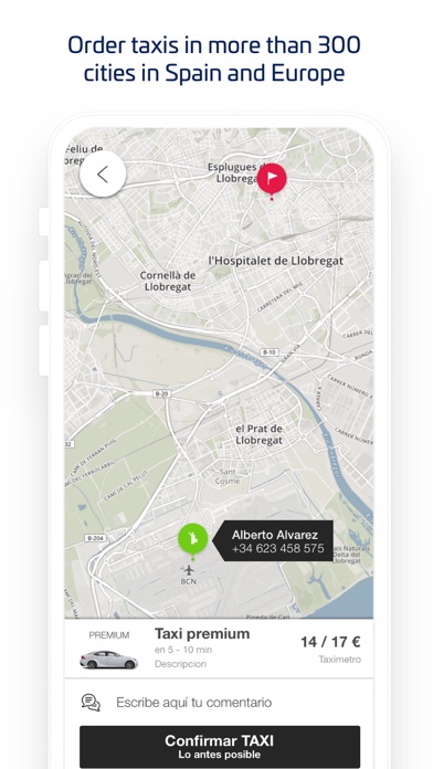 Imbric - Taxi, bus & parking Screenshot