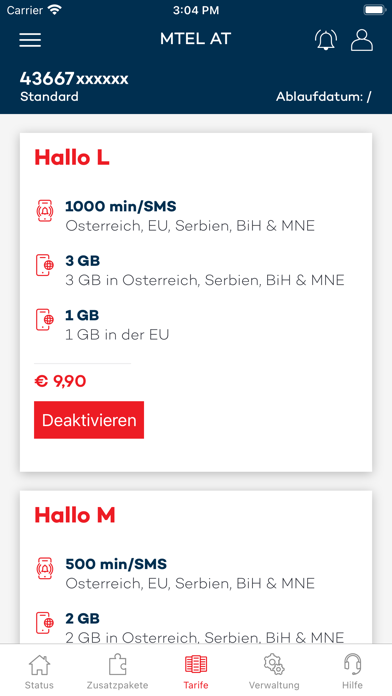 How to cancel & delete Mein Mtel Austria from iphone & ipad 3
