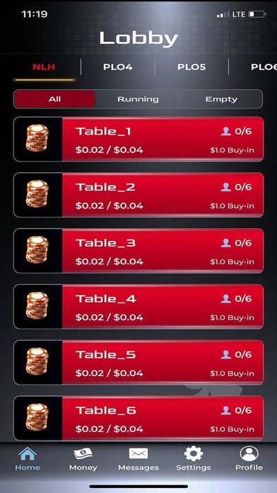 Poker Heads Screenshot