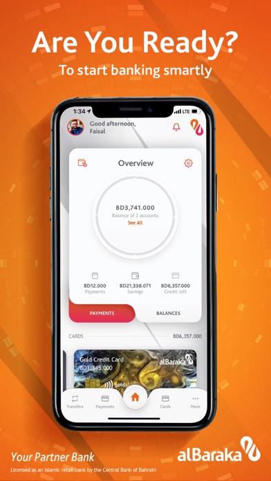 Al Baraka Bahrain Screenshot