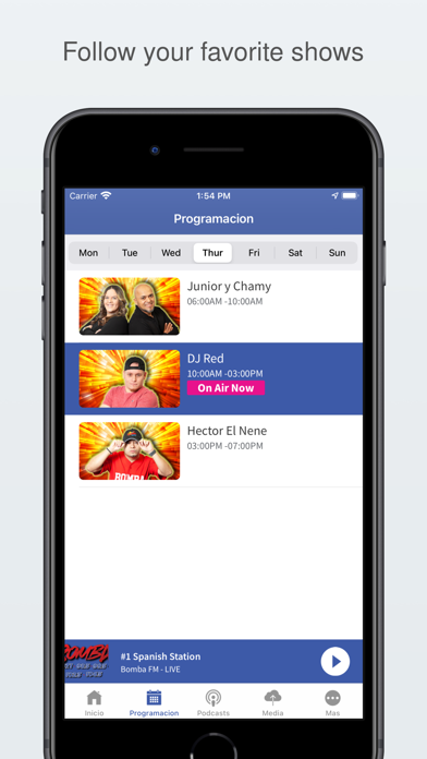 Bomba Radio Screenshot