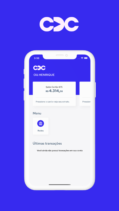 CDC Card Screenshot