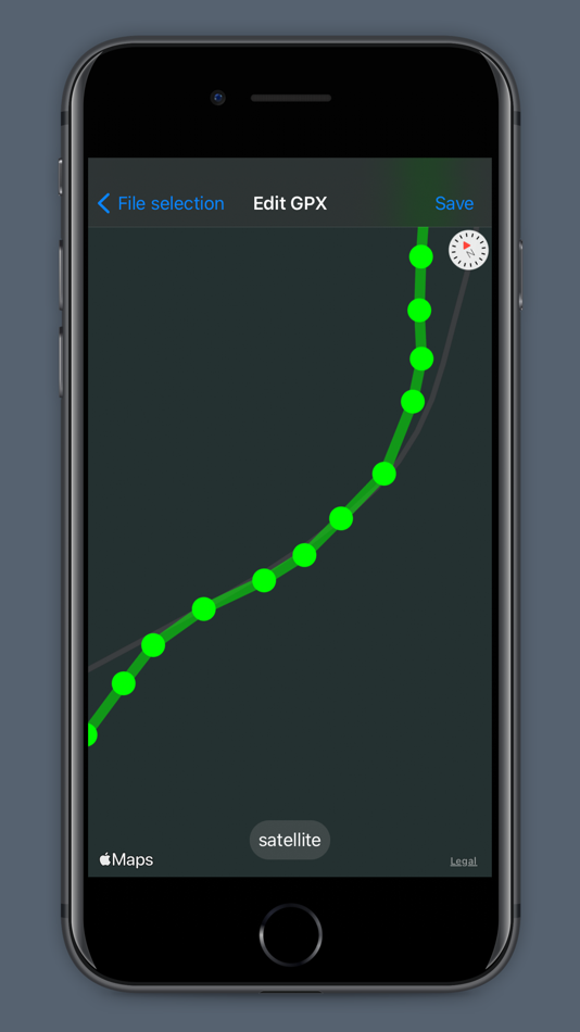 #4. GPX File Editor (iOS) 作者: Axel Esselmann