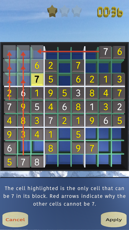 #7. Sudoku by MindMagik (iOS) 由: Andrew Oakes