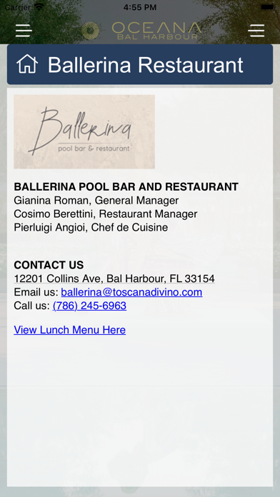 Oceana Bal Harbour Screenshot