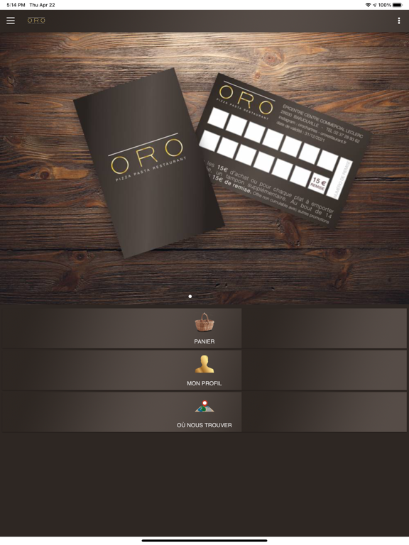 Screenshot #4 pour Oro Restaurant