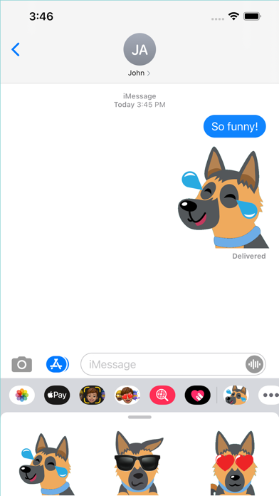 German Shepherd Faces Screenshot