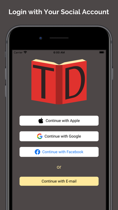 Topical Dictionary Screenshot