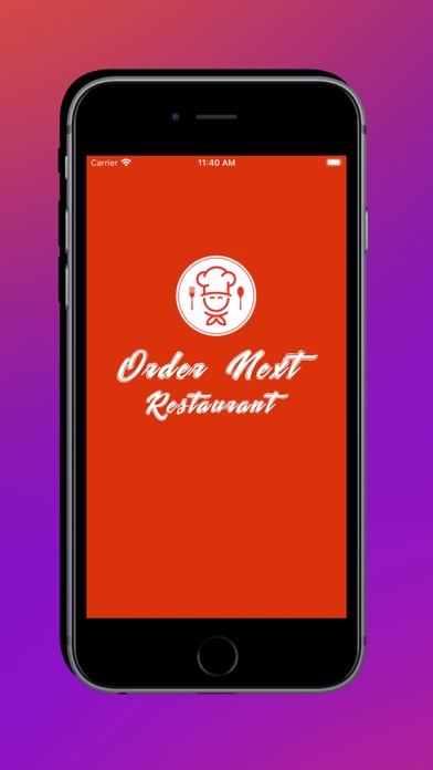 Order Next Restaurant Screenshot