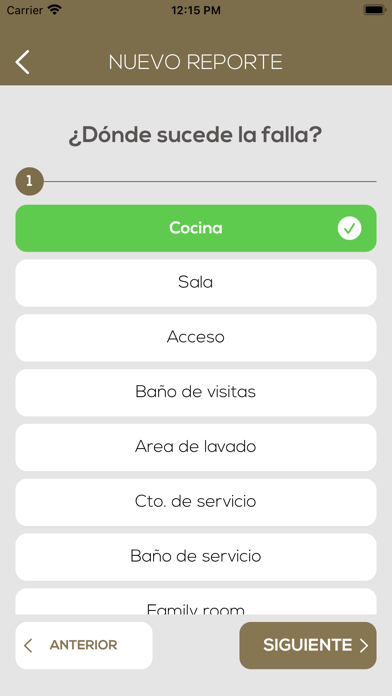 Origina Residencial Screenshot