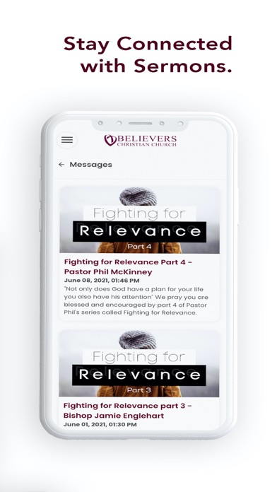 Believers Christian Church Screenshot