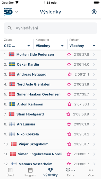 Jizerská 50 Screenshot