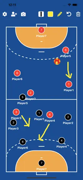 Game screenshot Handball Tactic Board apk