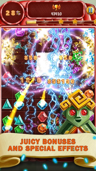 Doodle Jewels Match 3 Screenshot