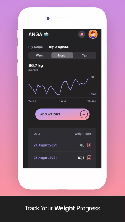 walker: Pedometer & Activity screenshot-4