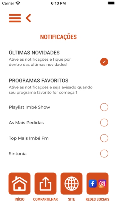 Rádio Imbé FM - 101,5 FM Screenshot 4 - AppWisp.com Rádio Imbé FM - 101,5 FM Screenshot 4 - AppWisp.com