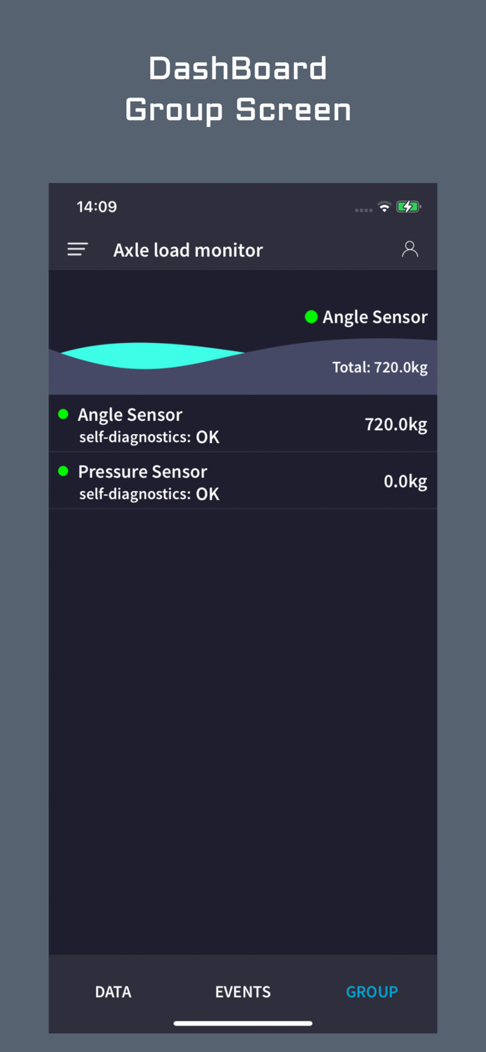 Axle load monitor