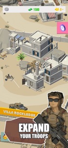 Idle Warzone 3d: Military Game screenshot #7 for iPhone