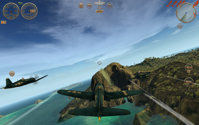 ‎Sky Gamblers - Storm Raiders Screenshot