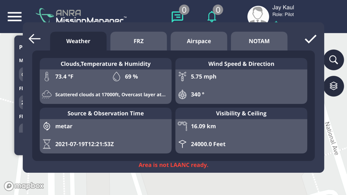 ANRA Mission Planner