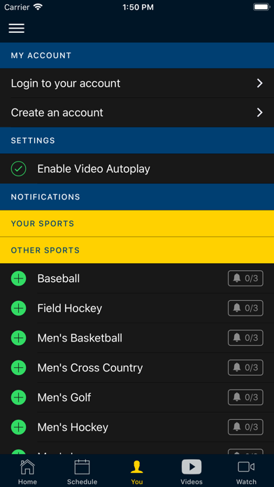 Neumann Athletics Screenshot