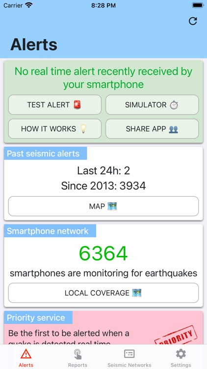 Earthquake Network